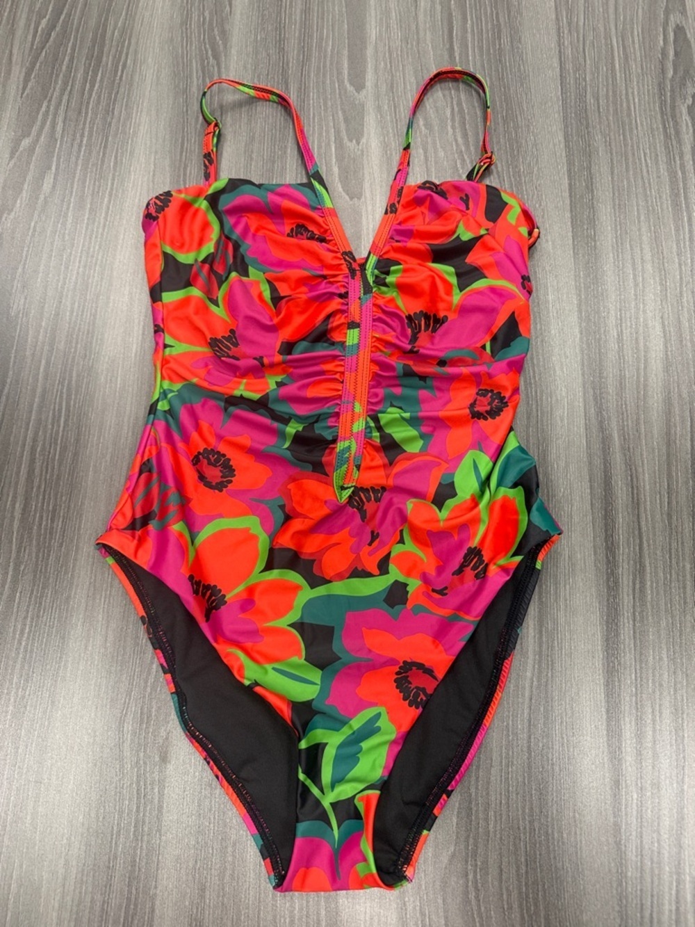 Sanctuary Floral One-Piece Swimsuit Women’s Medium bathing suit beach wear